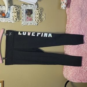 Victorias secret pink bling legging